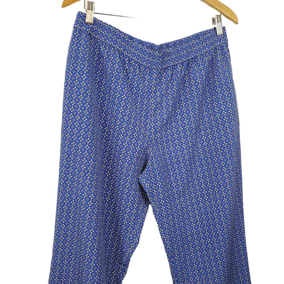 TALBOTS | GEOMETRIC ABSTRACT MULTICOLORED PULL ON PANTS WOMEN'S SIZE 12 - Picture 4 of 16